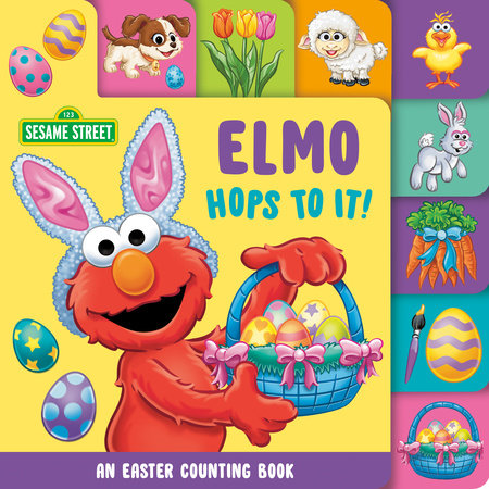 Elmo Hops to It! An Easter Counting Book (Board)