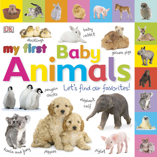 Tabbed Board Books: My First Baby Animals (Board)