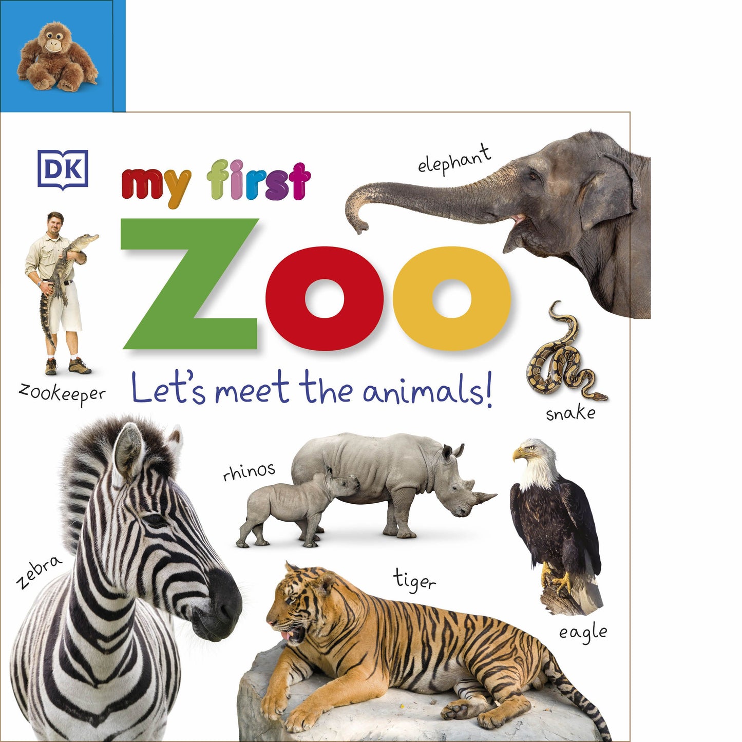 Tabbed Board Books: My First Zoo (Board)