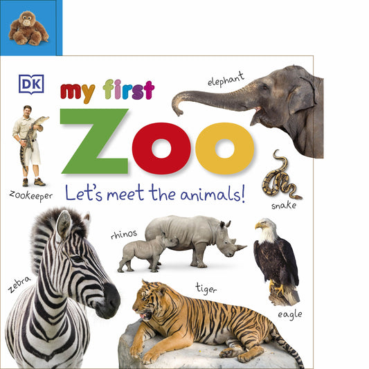 Tabbed Board Books: My First Zoo (Board)