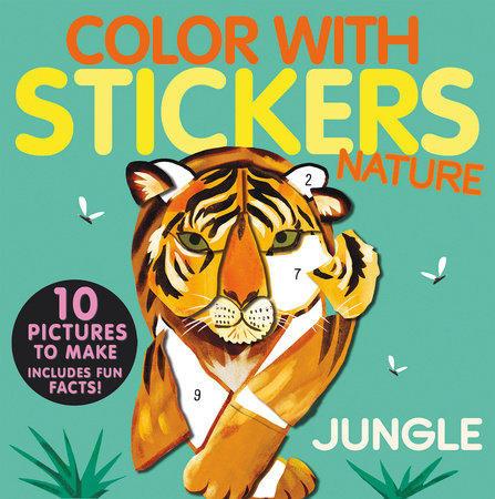 Color with Stickers: Jungle (Paper)