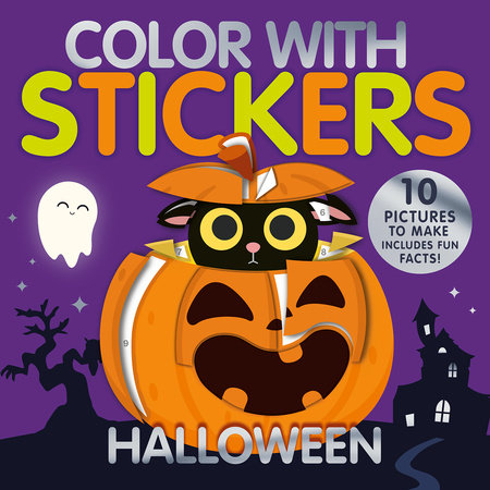 Color with Stickers: Halloween (Paper)