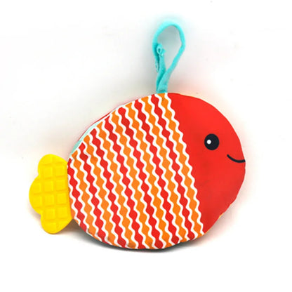 Fish Plush Crinkle Book - Washable