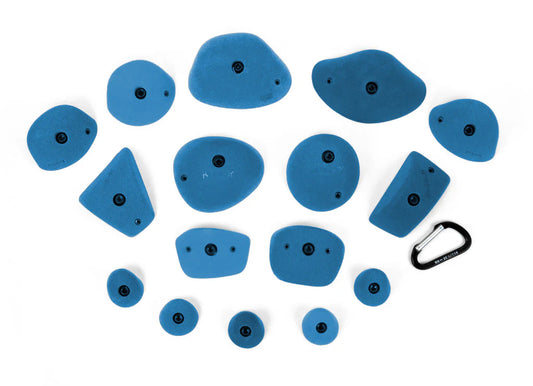 Smooth Climbing Holds - 16 pieces