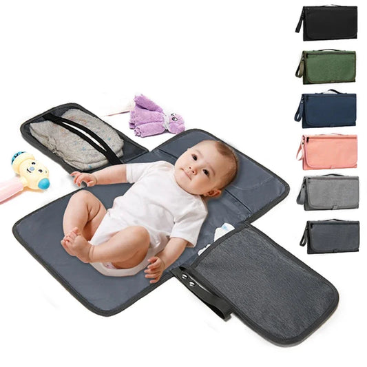 Portable Diaper Changing Mat Clutch