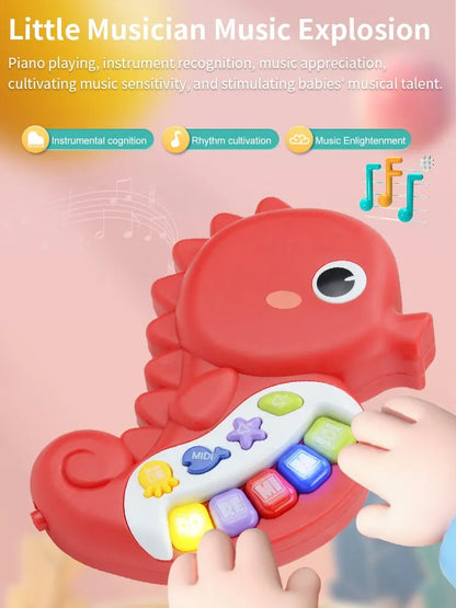 Baby Music Seahorse Keyboard Toy