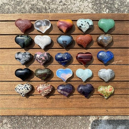 24 PCS Gem Stone Valentine Cards