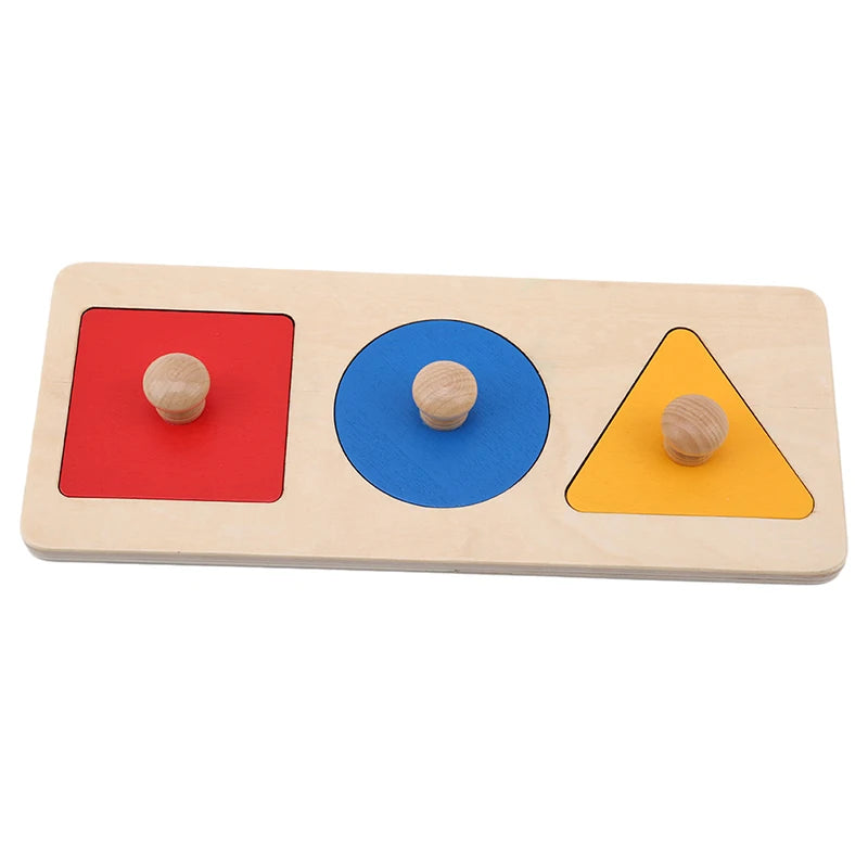 Geometric Shapes Wood Sorting