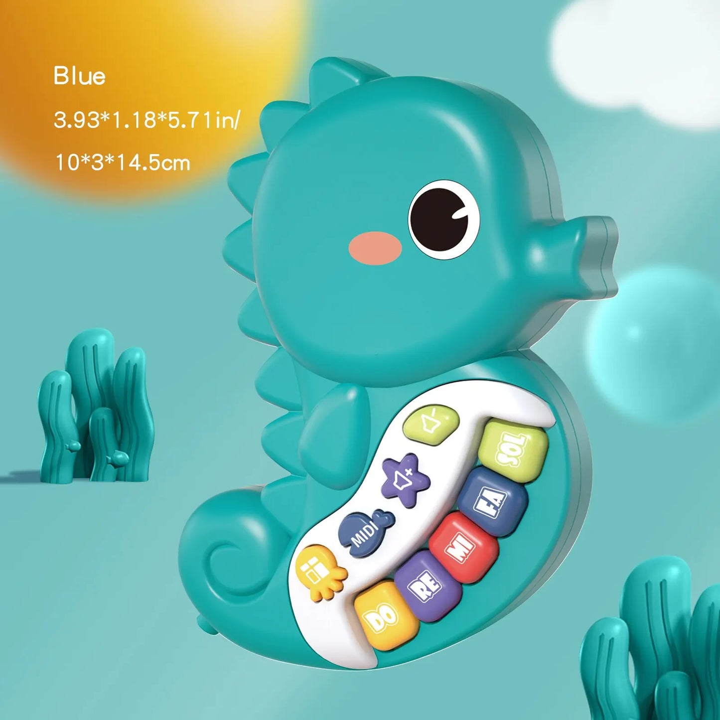 Baby Music Seahorse Keyboard Toy