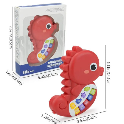 Baby Music Seahorse Keyboard Toy