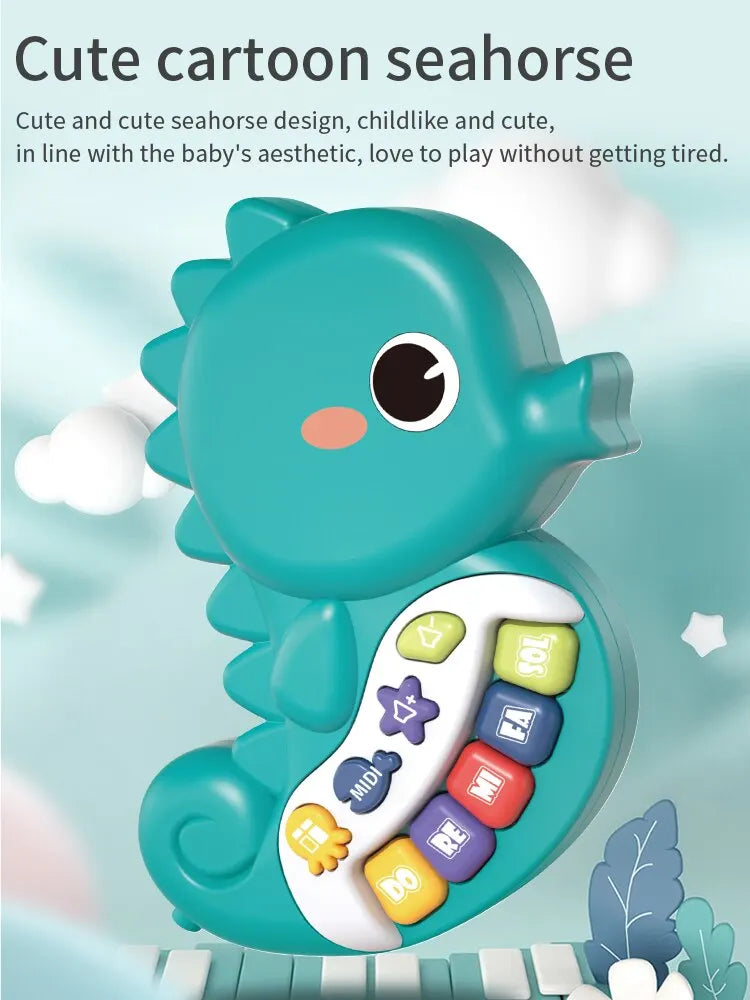 Baby Music Seahorse Keyboard Toy