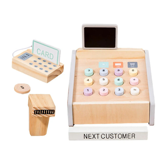 Wood Cash Register & Accessories