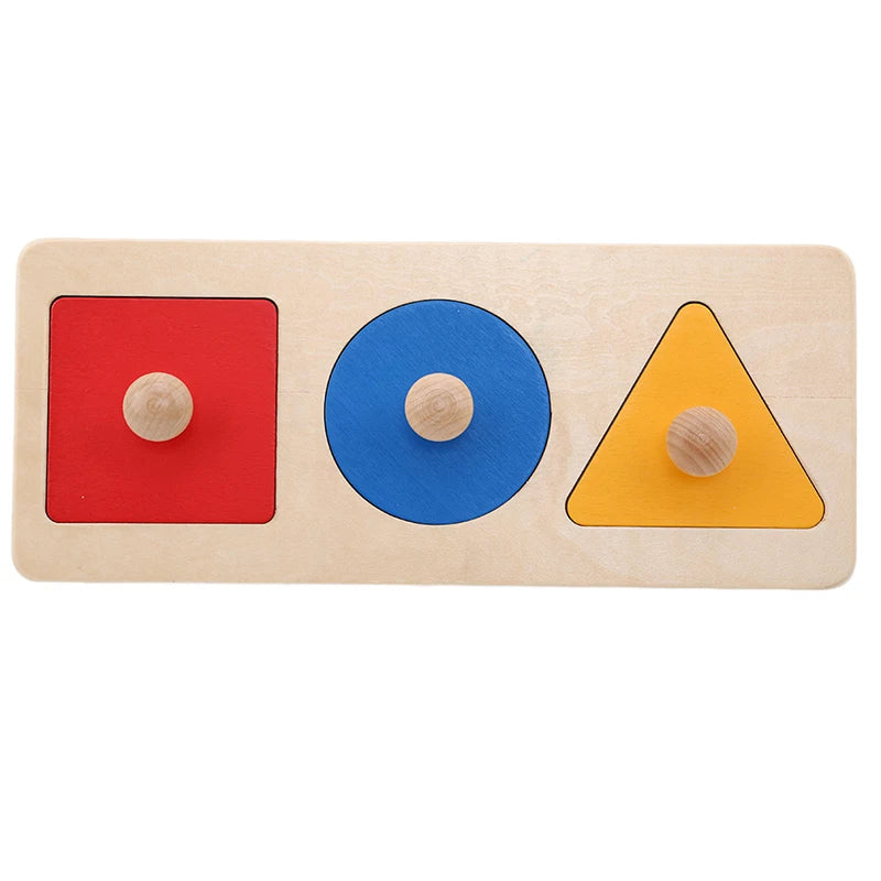 Geometric Shapes Wood Sorting