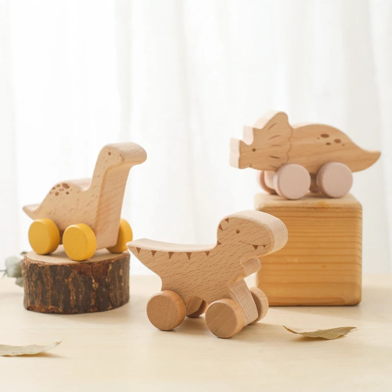 Wood Dinosaurs & Cars