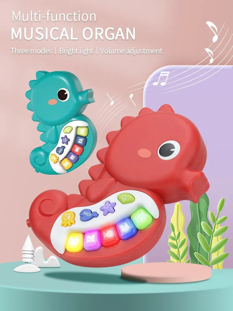 Baby Music Seahorse Keyboard Toy