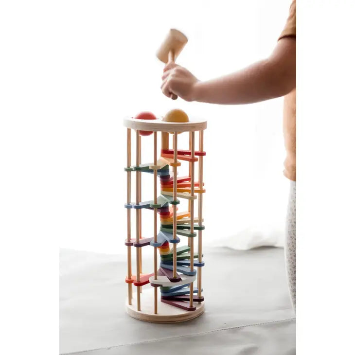 Wood Pound A Ball Tower