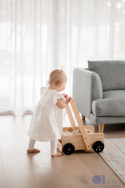 Classic Wood Baby Walker / Stroller