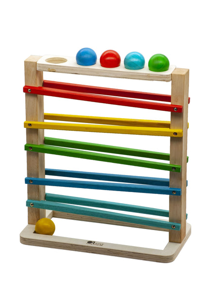 Wood Track-a-Ball-Rack